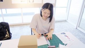 オープンキャンパス｜大阪芸術大学建築学科｜名作チェア模型制作体験2019-31