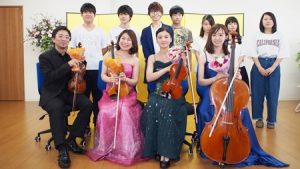 プロ演奏家による弦楽四重奏演奏会｜華やかな雰囲気にやや緊張気味の生徒たちstringquartet2017-104
