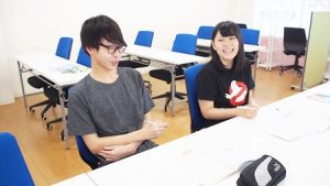 放課後のひと時・補習授業も終わってひと休み2018-7