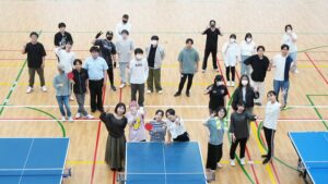 保健体育・体育実技「卓球」香芝市総合体育館・アリーナ2025-66