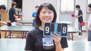 保健体育・体育実技「卓球」大和高田市総合体育館2019-266
