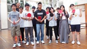 保健体育・体育実技「卓球」大和高田市総合体育館2019-339