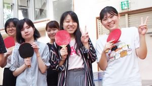 保健体育・体育実技「卓球」大和高田市総合体育館2019-340