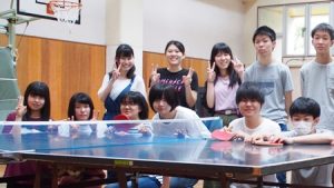 保健体育・体育実技「卓球」大和高田市総合体育館2019-341