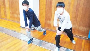 体育実技・卓球｜初夏の保健体育・香芝市総合体育館2022-4
