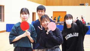 後期の保健体育・体育実技開始「卓球」香芝市総合体育館2023-298