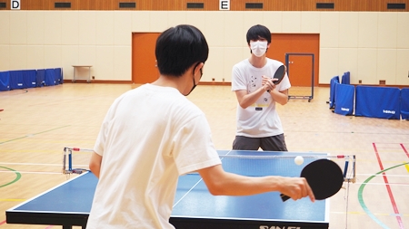 七夕の保健体育・体育実技『卓球』エアコン〼香芝市総合体育館｜夏の授業で心配されるのが熱中症です