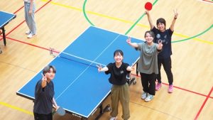 七夕の保健体育・体育実技「卓球」2023-314