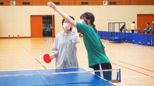七夕の保健体育・体育実技「卓球」2023-324