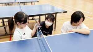 保健体育・体育実技「卓球＆インディアカ」香芝市総合体育館2024-381