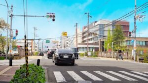 大和高田市市役所通り「高田橋交差点」2024-16