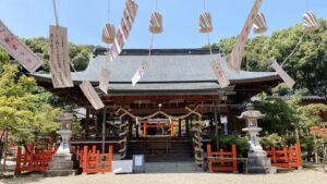 亀の瀬・校外学習・龍田大社「拝殿・風鈴まつり」三郷町・厩戸王（聖徳太子）龍田古道2024-18