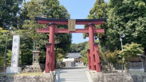 亀の瀬・校外学習・龍田大社「大鳥居・両部鳥居」三郷町・厩戸王（聖徳太子）龍田古道2024-3