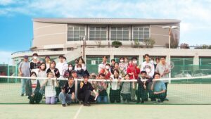 保健体育・体育実技「硬式テニス＆大縄跳び」橿原市曽我川緑地体育館・テニスコート2024-226