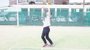体育実技・硬式テニス2020-4