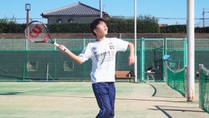 スポーツの秋！保健体育・体育実技「硬式テニス」2021-133