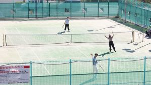 保健体育・体育実技「硬式テニス」2022-125
