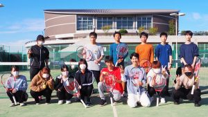 保健体育・体育実技「バドミントン」橿原市曽我川緑地体育館・テニスコート2022-261
